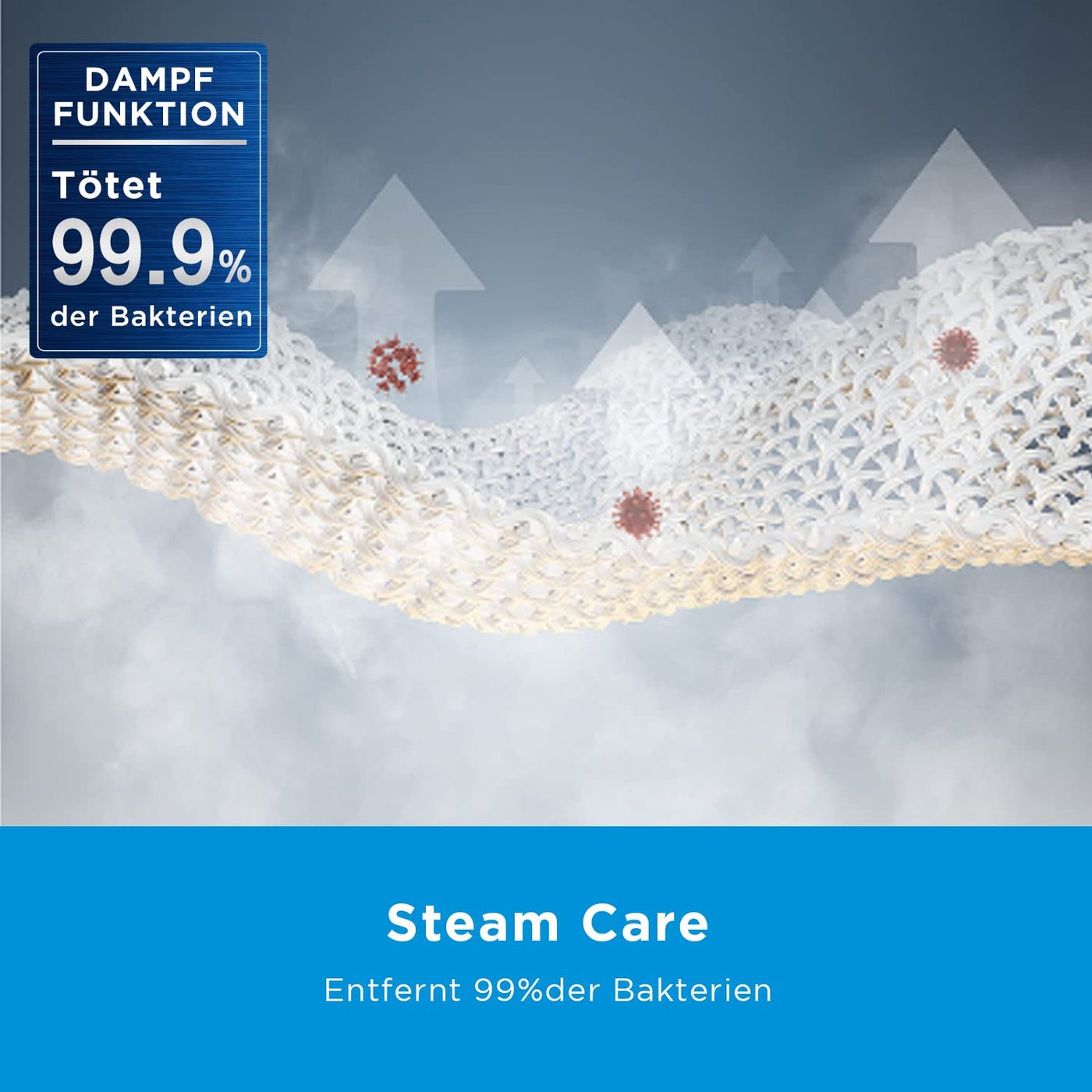 Midea MF200W90WB-14A Waschmaschine / 9KG / A/Leiser & effizienter Inverter Motor/HealthGuard-System/Steam Care/Nachlegefunktion/APP-Steuerung/AquaStop, Weiß