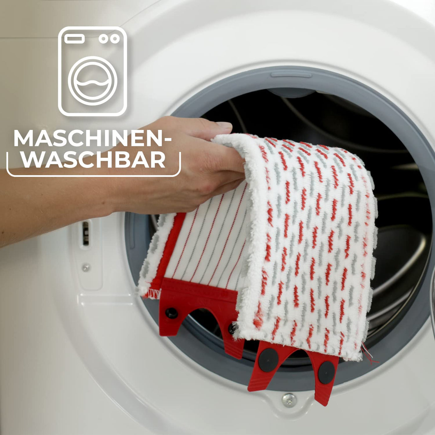Vileda Ultramax Turbo XL Set, XL Bodenwischer mit Teleskopstiel für große Flächen, Mikrofaser-Wischbezug, Eimer mit Schleuder, für alle Hartböden, Love it Clean, Eco-Verpackung