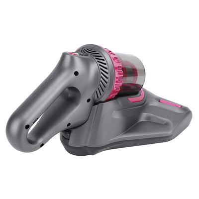 Hyuduo Matratzenstaubsauger, Kabelloser 3-in-1-Hand-Bettkissen-Sofa-Reiniger, Grau, mit LCD-Display und HEPA-Filter, für die Reinigung von Betten, Matratzen, Kissen, Sofas und Autos