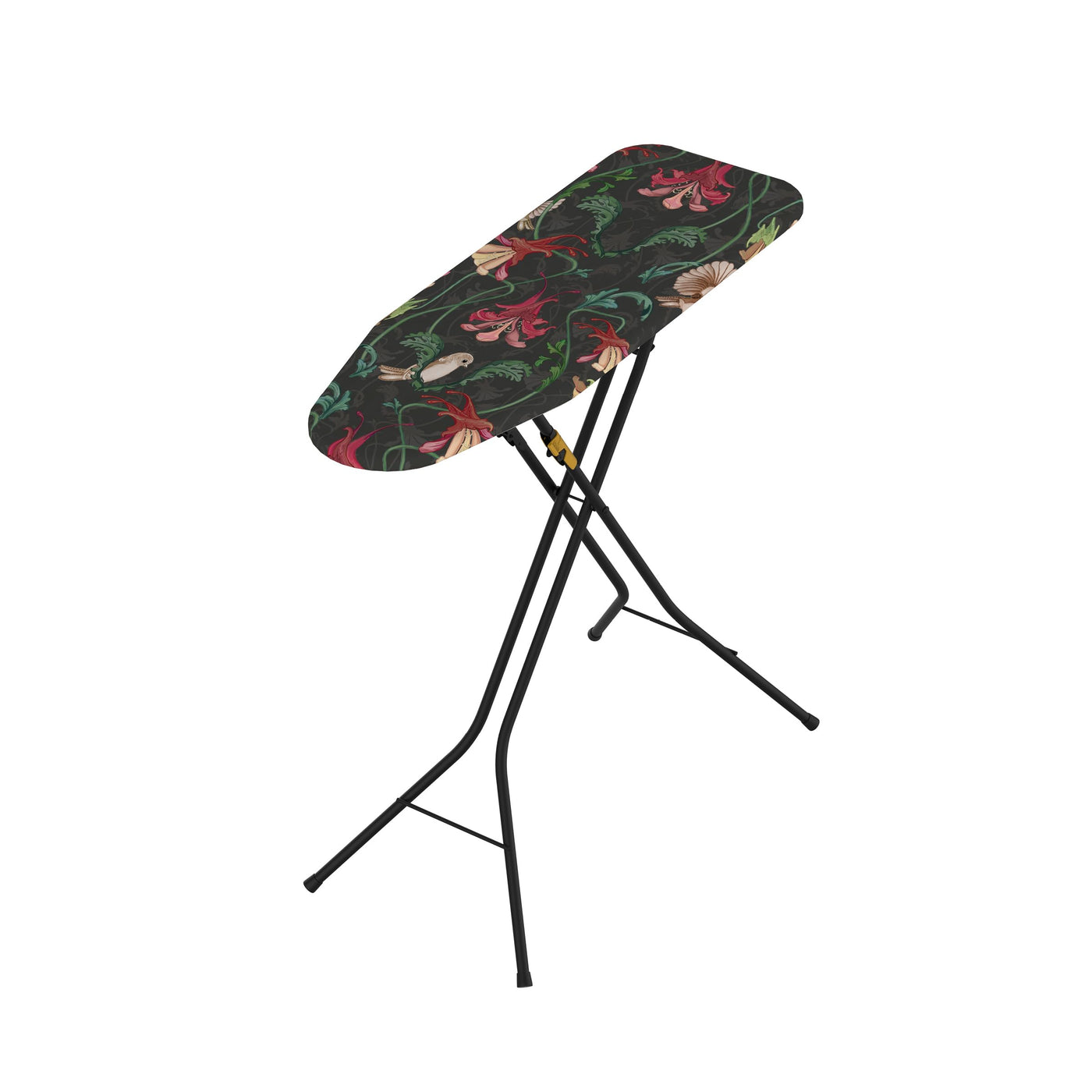 Rörets DampfBügelbrett Tempo Black - Patentiertes Bügelbrett für alle, die wenig Platz und Zeit haben! - L85xB30xH90 cm - Design und Qualität von Schwedens stärkster Bügelbrettmarke