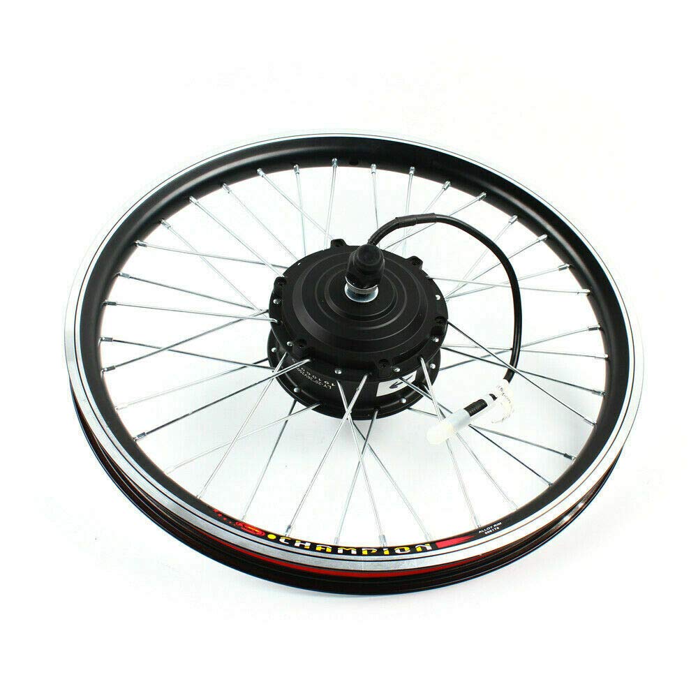 Bathrena Elektrofahrrad Umbausatz 20 Zoll E-Bike Conversion Kit 36V/48V Elektrofahrrad Vorderrad/Hinterrad Umbausatz Motor E-Bike Conversion Kit (36V 250W Vorderrad)
