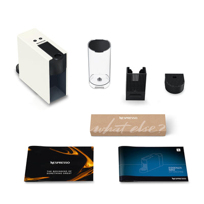 Nespresso Krups XN1101 Essenza Mini Kaffeekapselmaschine | 1260W | weiß | 0,7 Liter