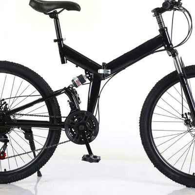 Kaibrite 26 Zoll Faltrad Klapprad Klappfahrrad 21 Gang Fahrräder Klappfahrrad Faltrad Lastgewicht 150 kg Folding Bike Faltbares Mountainbike