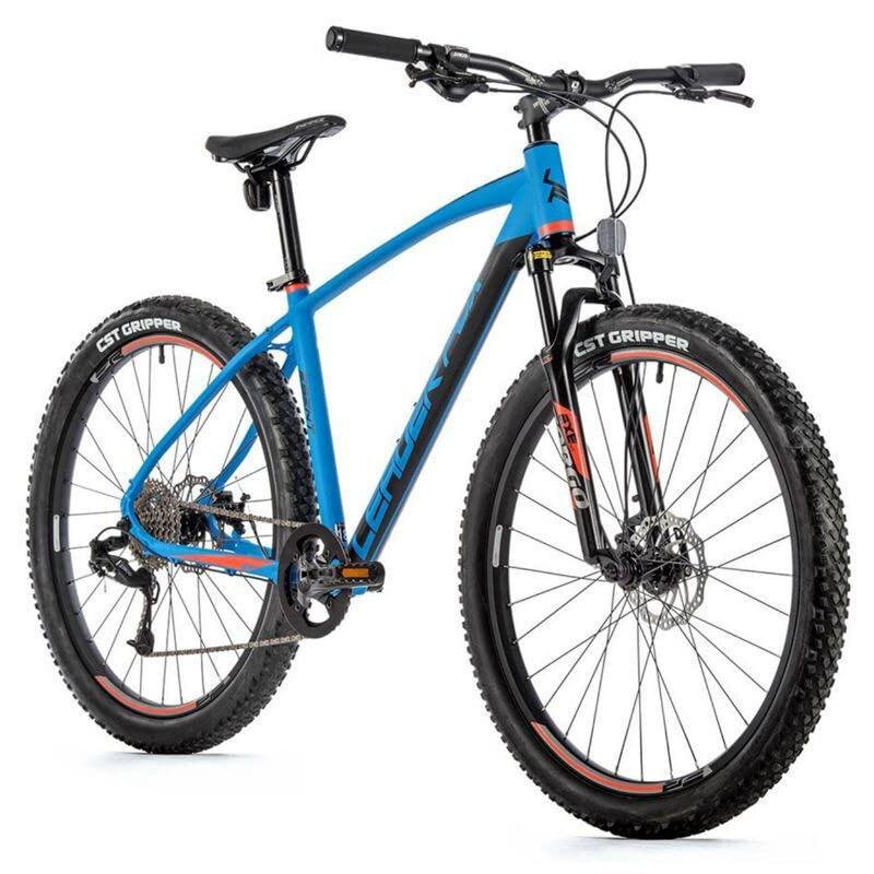 27.5 Zoll Mountainbike Leader Fox MTB Esent Scheibenbremsen 8 Gang blau Rh 46cm