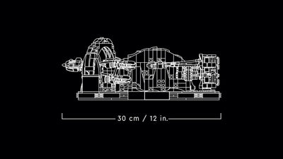 LEGO Star Wars Podrennen in Mos Espa – Diorama, Set für Erwachsene, Die dunkle Bedrohung Modellbausatz, enthält Anakin Skywalker's Podracer, Sammlerstück, Geschenke für Männer und Frauen 75380