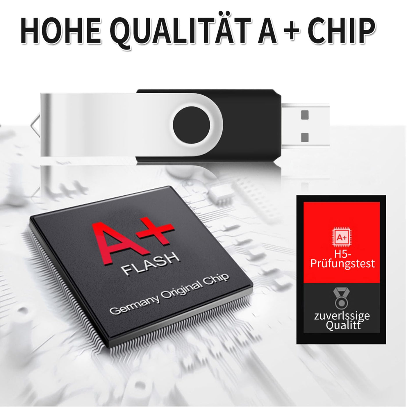 USB Sticks 4GB 10 Stück, AreTop USB 2.0 Speicherstick 4GB USB Sticks 10 Stück High Speed Datenspeicher Memory Sticks (Mehrfarbig)