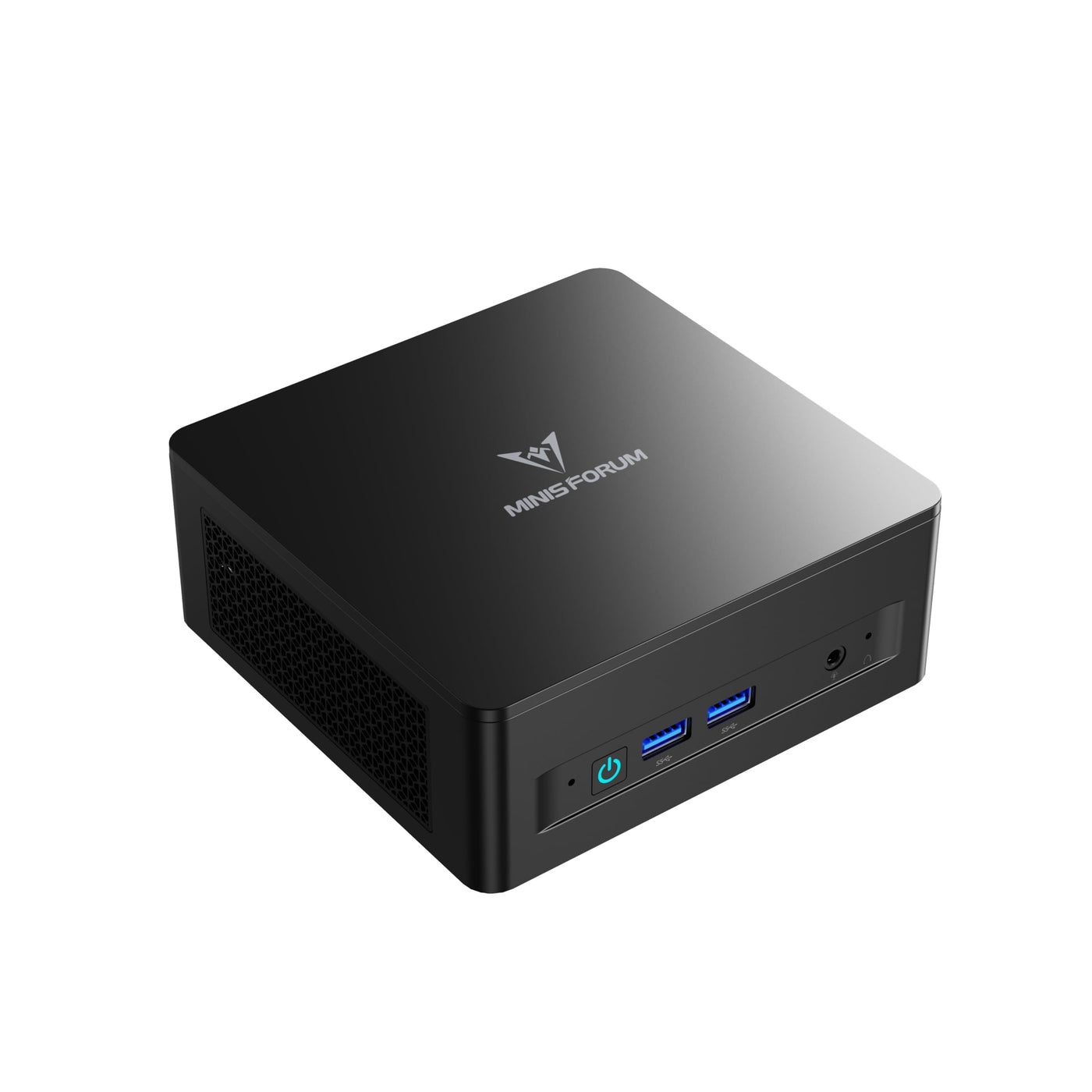 MINIS FORUM UM760 Slim Mini-PC, AMD Ryzen 5 7640HS Prozessor Mini-Computer (6C/12T, bis zu 5,0 GHz), 16 GB DDR5 RAM 1 TB PCIe 4.0 SSD, unterstützt 8K@60Hz HDMI 2.1/USB4-Ausgang, WIFI6E/BT5.3