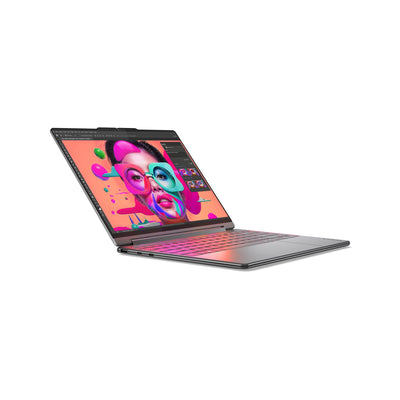 Lenovo Yoga 9i 2-in-1 Aura Edition Laptop | Copilot+ PC AI | 14" WQUXGA OLED Touch Display | Intel Core Ultra 7 | 32GB RAM | 1TB SSD | Intel Arc 140V Grafik | Windows 11 Home | QWERTZ | Luna Grau