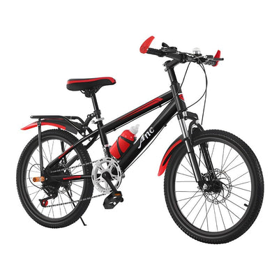 20" 22" Zoll Kinder Jungen Fahrrad Mountainbike Fahrrad Federgabel 7 Gang MTB Bike Hartstahl Citybike Scheibenbremse System Kinderfahrrad