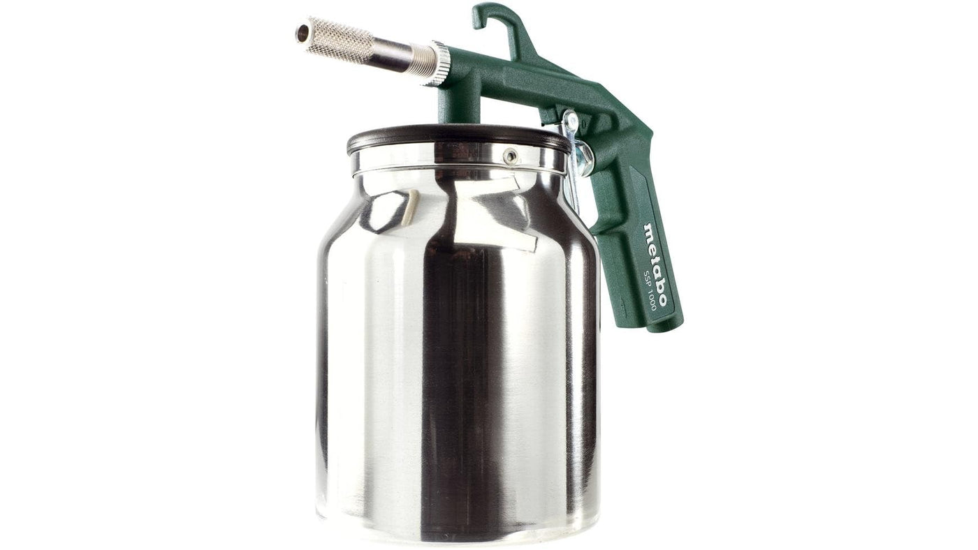 Metabo Druckluft-Sandstrahlpistole SSP 1000 (601569000) Karton, Arbeitsdruck: 7 bar, Luftbedarf: 300 l/min, Gewicht: 0.55 kg
