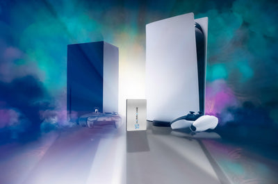 HURRICANE MD25U3 Externe Festplatte 1TB Speicher 2,5" USB 3.0 für Fotos TV Laptop PS4 PS5 Xbox kompatibel mit Windows Mac Linux - Silber