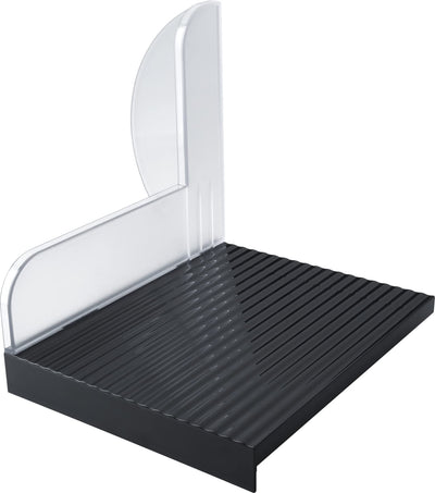 Steba Allesschneider, platzsparend, Made in EU, Edelstahlmesser, Schnittstärke bis 17mm einstellbar, doppelter Sicherheitsschalter, inkl. Handschutz, AS100