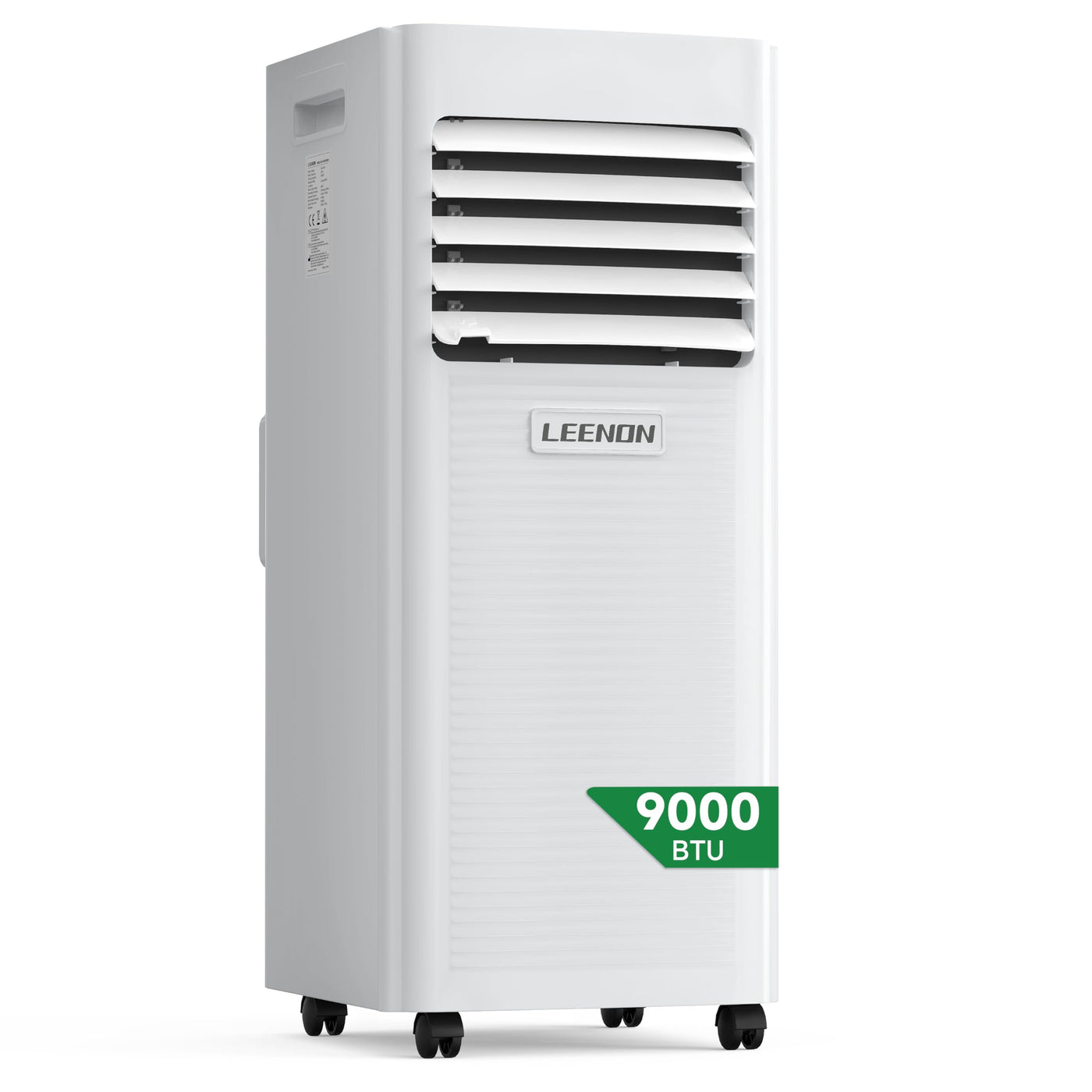 Klimaanlage Mobil 9000 BTU, LEENON Mobil Klimagerät 4 in 1 Kühlen Entfeuchten Ventilato& Schlafmodus, 2.6KW Mobile Klimaanlage mit Abluftschlauch, Fernbedienung/24h Time für Zuhause Bür bis zu 35 m²
