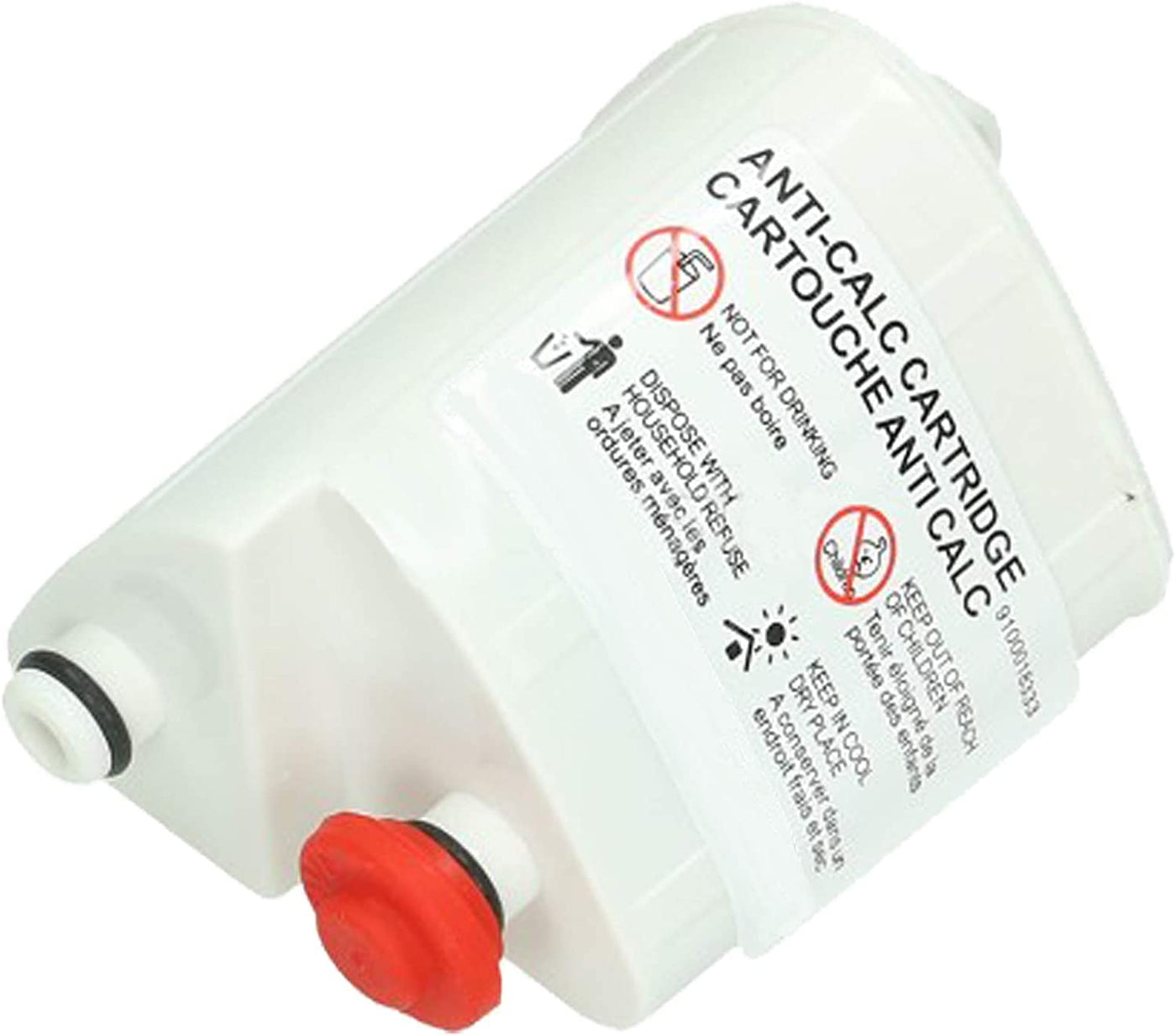 SPARES2GO Anti-Kalk-Filterkartuschen kompatibel mit Tefal Fasteo Liberty Easy Dampfbügeleisen (2 Stück)