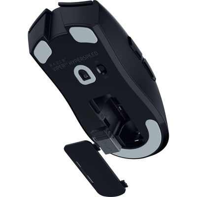 Razer Viper V3 HyperSpeed - Kabellose Esports Maus (Focus Pro 30K Optical Sensor, Bis zu 280 Std. Akku, Mechanische Maus-Switches der 2. Generation, kabellose Abtastrate von 4000 Hz) Schwarz