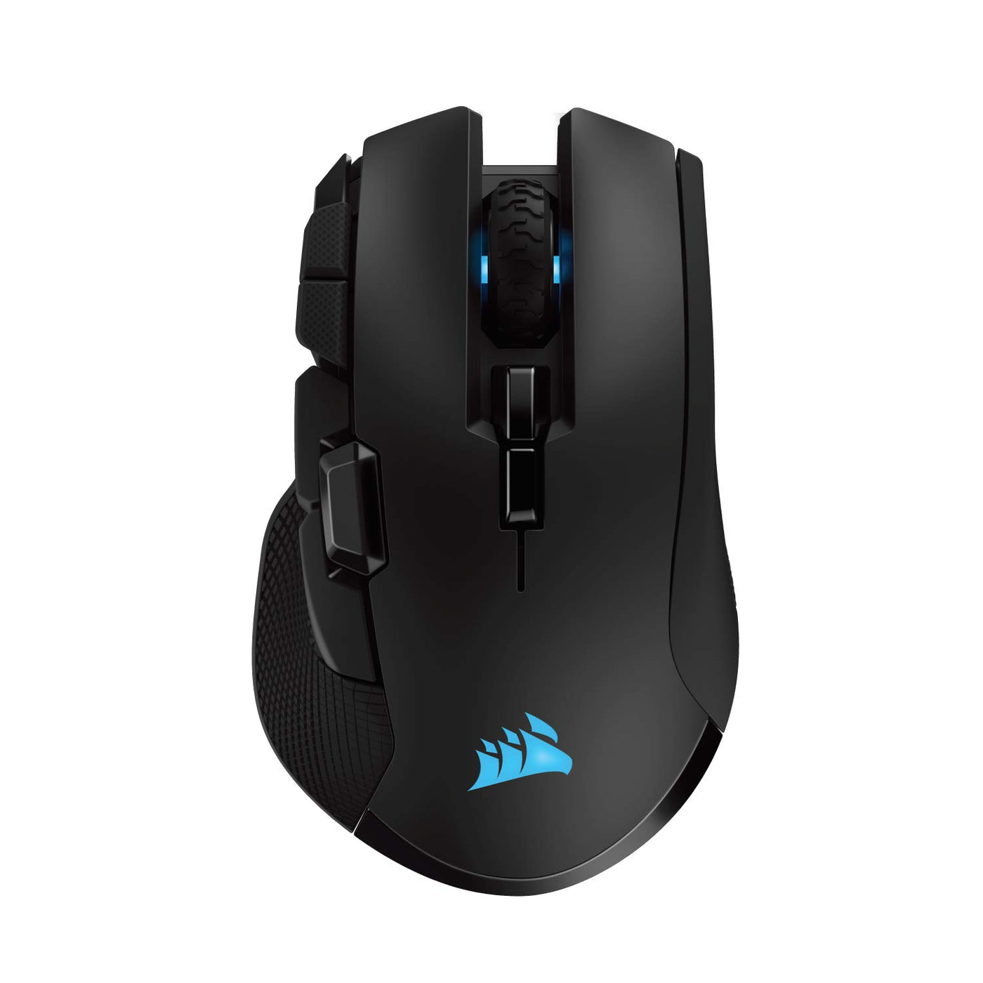 CORSAIR IRONCLAW RGB WIRELESS FPS/MOBA Gaming Mouse - 18.000 DPI - 10 Programmierbare Tasten - Für Große Hände Geeignet - iCUE-Kompatibel - PC, Mac, PS5, PS4, Xbox - Schwarz