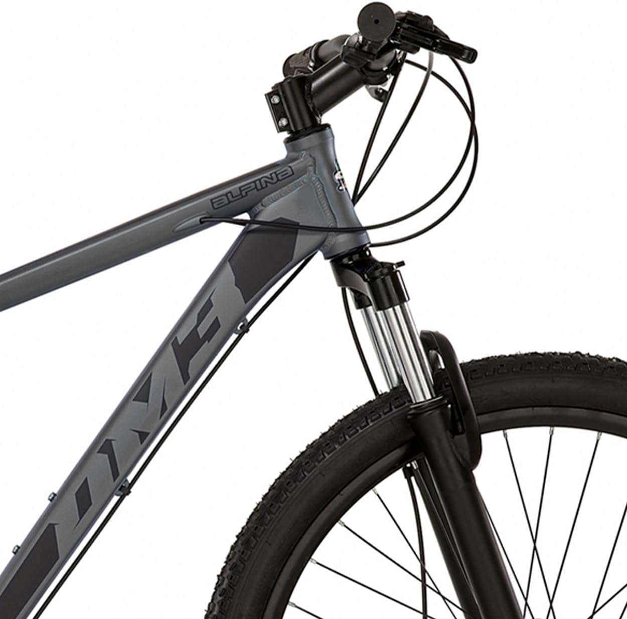 Alpina Bike Jungen Flipper Mountainbike, grau, 27.5