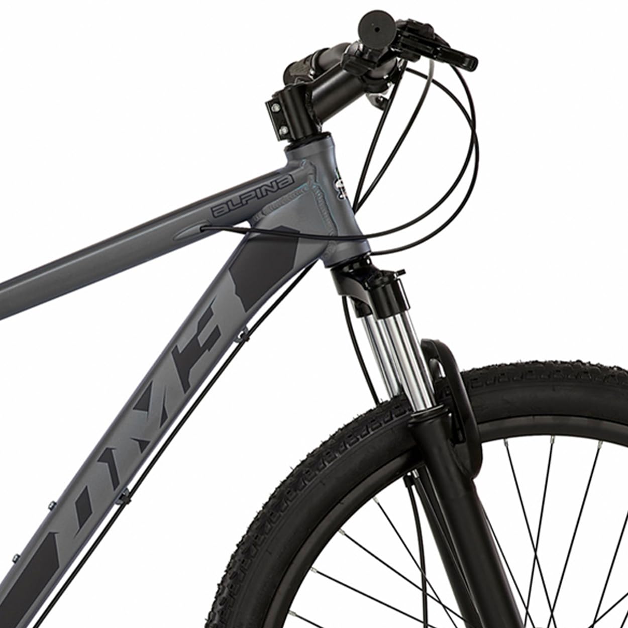 Alpina Bike Jungen Flipper Mountainbike, grau, 27.5