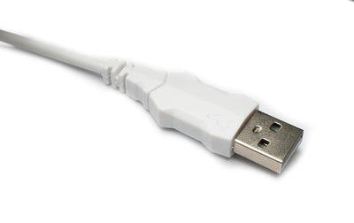 System-S Numpad Ziffernblock 23 Tasten USB 2.0 Typ A mechanische Tastatur mit LED in Weiß