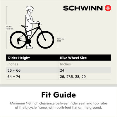 Schwinn High Timber ALX Youth/Adult Mountain Bike, Aluminum Frame and Disc Brakes, 24-Inch Wheels, 21-Speed, Coral
