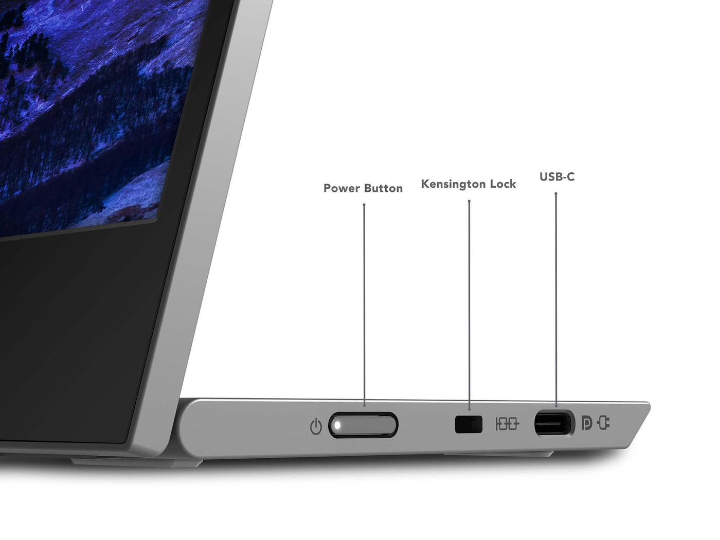 Lenovo L15 | 15,6" Full HD Monitor | 1920x1080 | 60Hz | 250 nits | 6ms Reaktionszeit | IPS-Panel | USB-C 3.2 | USB 2.0 | entspiegelt | 0,86kg | schwarz | inkl. USB-C Kabel