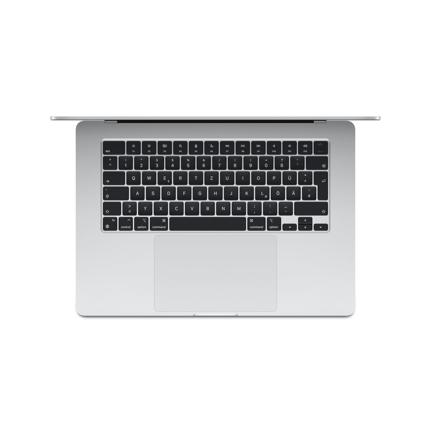 Apple 2024 15" MacBook Air Laptop mit M3 Chip: 15,3" Liquid Retina Display, 16 GB gemeinsamer Arbeitsspeicher, 512 GB SSD Speicher, beleuchtete Tastatur, 1080p FaceTime HD Kamera, Touch ID, Silber