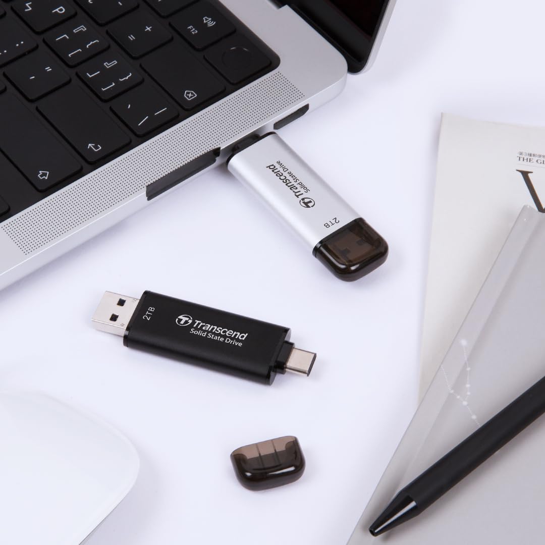 Transcend 256GB USB 10Gbps ESD310 Portable SSD Solid State Drive TS256GESD310C Black