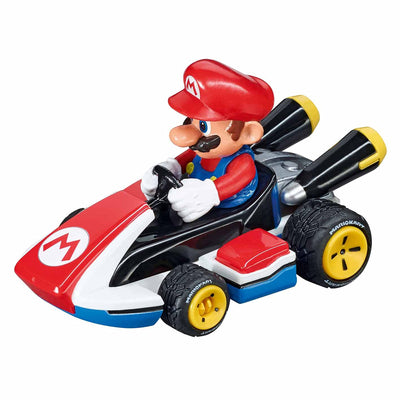 Carrera 20062491 GO!!! Nintendo Mario Kart 8 Rennstrecken-Set | 4,9m elektrische Carrerabahn mit Mario & Luigi Spielzeugautos | mit 2 Handreglern & Streckenteilen | Spielzeug für Kinder ab 6 Jahren