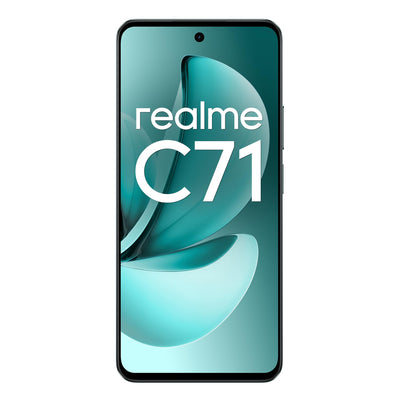 realme C71 4G Smartphone,6+128GB,6000 mAh Battery,45W Charge,Octa-Core Chipset,50MP AI Camera,24GB Dynamic RAM,120Hz Display,Grade Shock Resistance,Daily Water Resistance,Forest Owl (No Adapter)