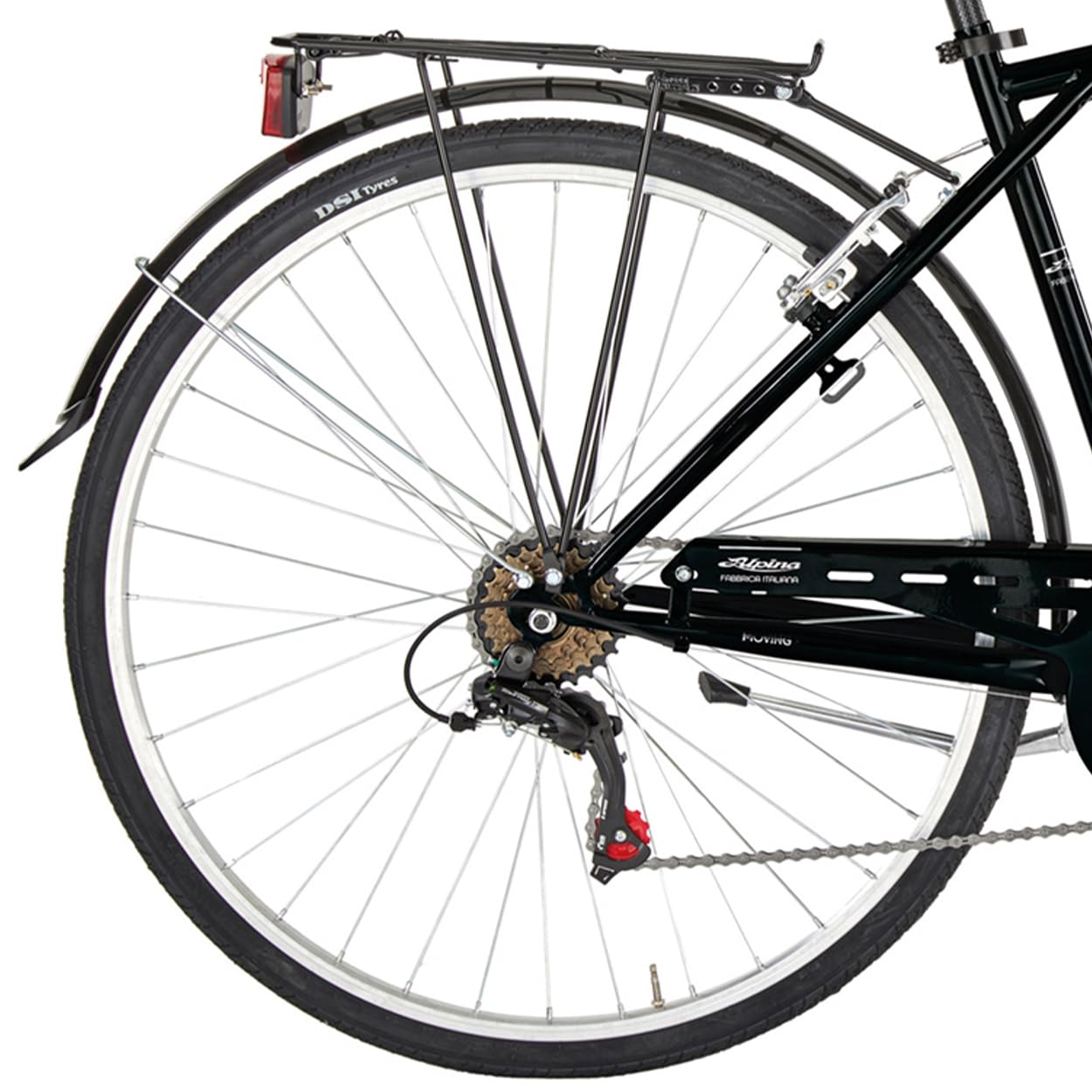 Alpina Bike Mountainbike Fahrrad Moving Mann,Schwarz,28"