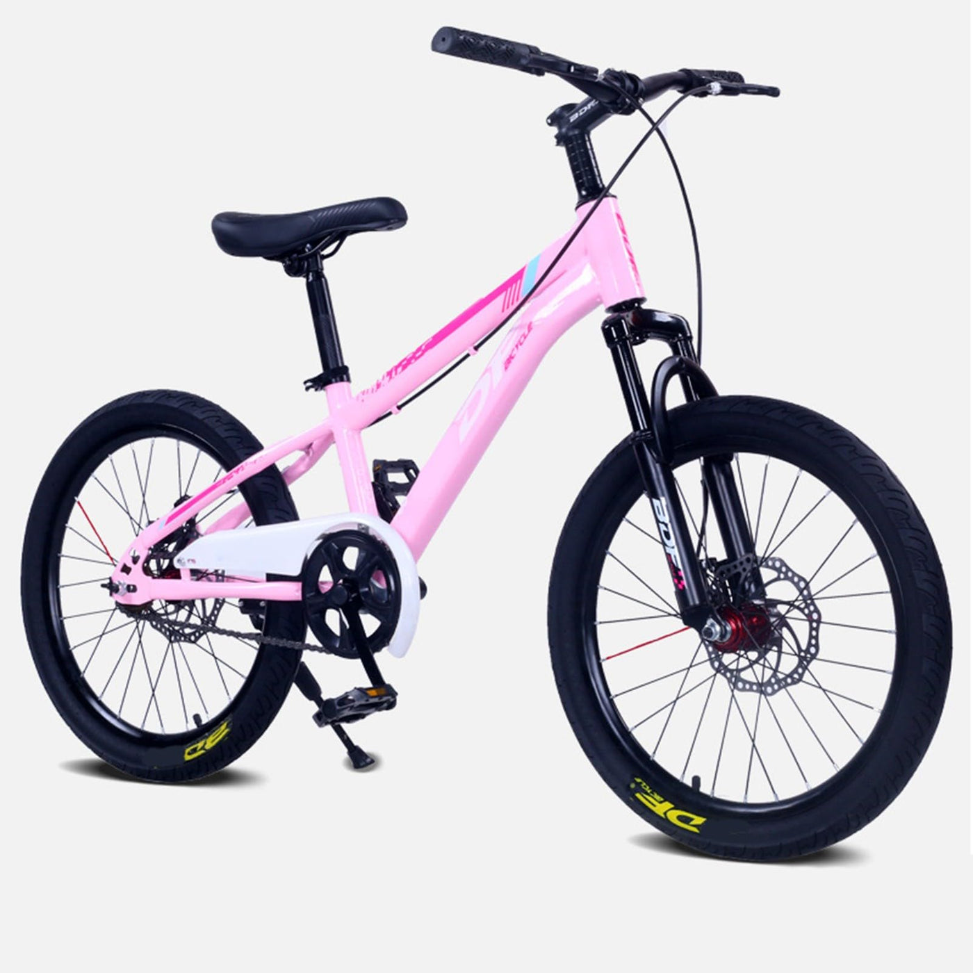 Mountainbike Kinderauto 22 Zoll 20 Zoll Doppelscheibenbremse Geeignet Für Jungen und Mädchen Kinderfahrrad D,22 inches