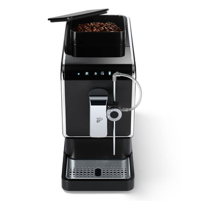 Tchibo Kaffeevollautomat Esperto Pro mit One Touch Funktion für Caffè Crema, Espresso und Milchspezialitäten, Anthrazit