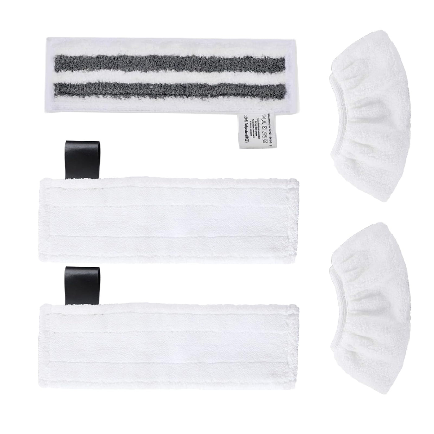 5er-Pack Dampfreiniger-Zubehör kompatibel mit Kärcher Easyfix SC1 SC2 SC3 SC4 SC5, waschbare Mikrofasertücher kompatibel mit Kärcher Dampfreinigern der Serie SC1 SC2 SC3 SC4 SC5 (5)