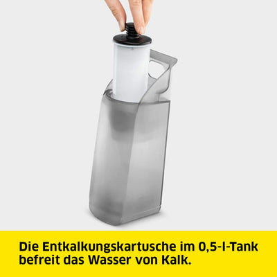 Kärcher Dampfreiniger SC 3 Upright EasyFix, Aufheizzeit: 0,5 min., Flächenleistung: ca. 60 m², Tank: 0,5 l, Heizleistung: 1.600 W, mit Bodendüse, Bodentuch, Teppichgleiter, Entkalkungskartusche