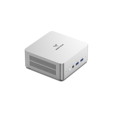 MINIS FORUM UN1290 Mini-PC, Intel Core i9 12900HK, 32 GB RAM, 1 TB SSD, 14 Core/20 Thread Desktop-PC, HDMI 2.0/USB-C/DP 1.4, 2,5 G RJ45 LAN, 5 USB-Anschlüsse, Wi-Fi 6