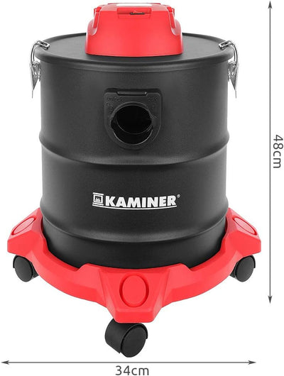 KAMINER Aschesauger Doppel-Filter-System kalte warme Asche Ofen 10927
