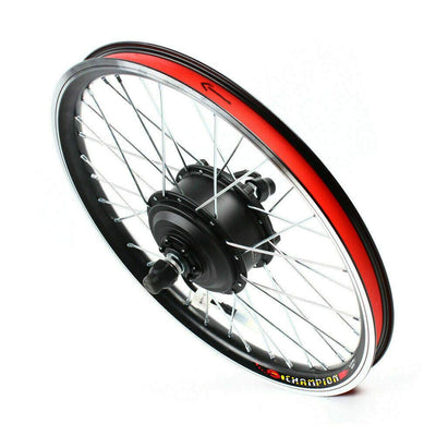 Bathrena Elektrofahrrad Umbausatz 20 Zoll E-Bike Conversion Kit 36V/48V Elektrofahrrad Vorderrad/Hinterrad Umbausatz Motor E-Bike Conversion Kit (36V 250W Vorderrad)