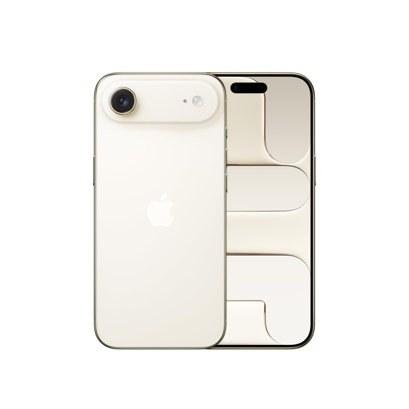 Apple iPhone Air 512 GB: Dünnstes iPhone Aller Zeiten, 6,5" Display mit Promotion bis zu 120 Hz, starker A19 Pro Chip, Center Stage Frontkamera, Batterie für den ganzen Tag; Lichtgold