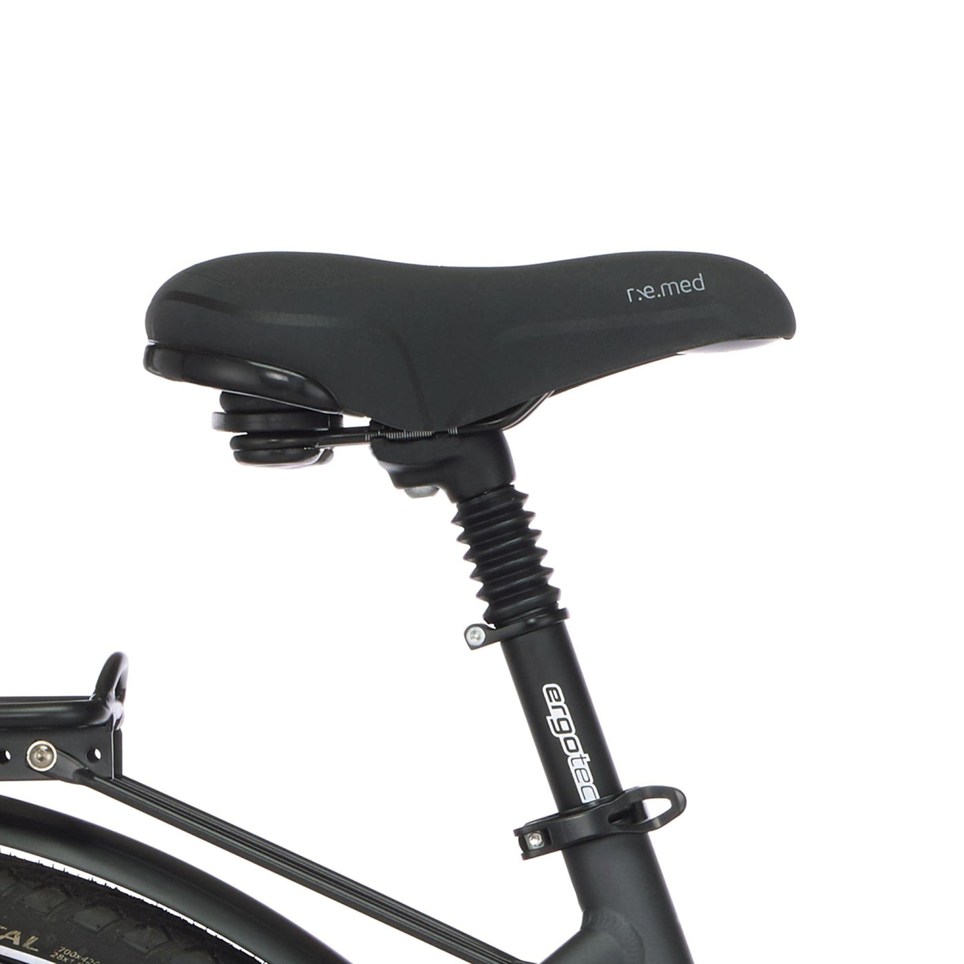 Fischer E-Bike Trekking, VIATOR 5.0i Elektrofahrrad für Damen, RH 49 cm, Mittelmotor 50 Nm, 36 V Akku im Rahmen, schiefergrau matt, 28 Zoll