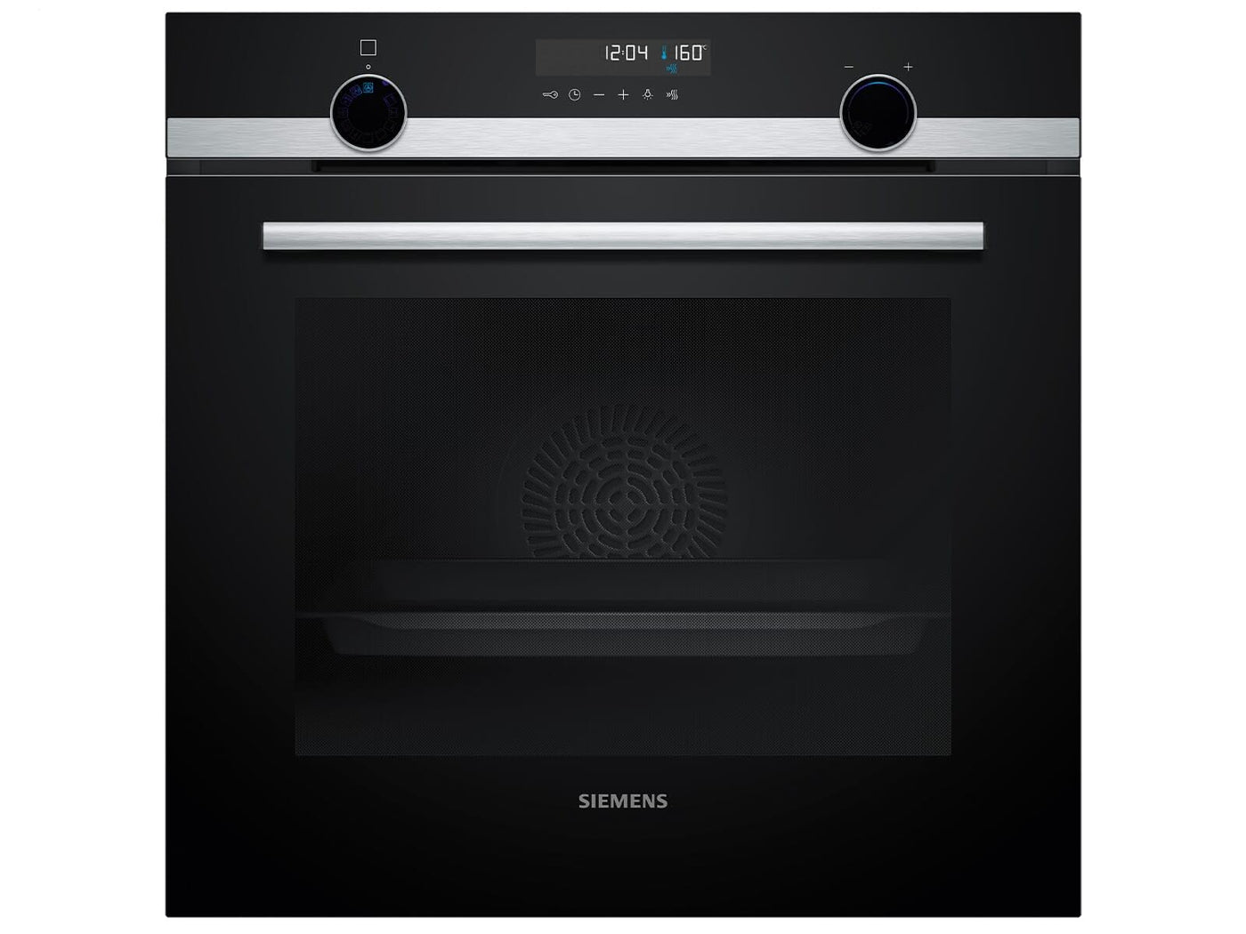 Siemens HB578GBS3, iQ500, Einbau-Backofen 60 x 60 cm, activeClean Pyrolyse Selbstreinung, TFT-Display, 3D Heißluft, Schnellaufheizung, cookControl40 Automatikprogramme, softMove, Edelstahl