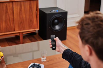 Teufel CONSONO 35 Concept Power Edition - 5.1 Surround Soundsystem, Komplettsystem Heimkino mit integriertem AV-Receiver, Bluetooth, Dolby Audio, USB-C-Soundkartenfunktion, HDMI ARC CEC - weiß