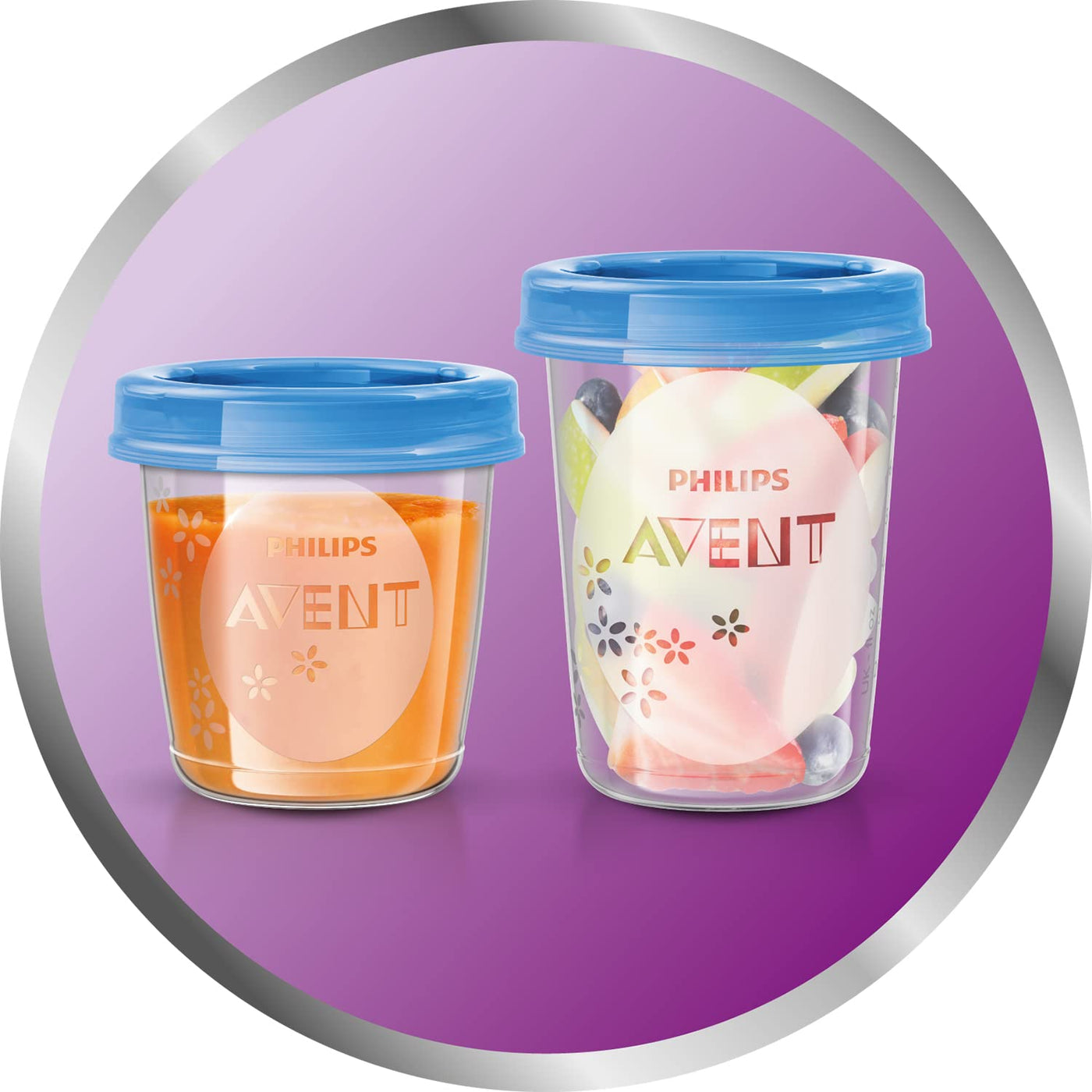 Philips Avent Nahrungs-Mehrwegbecher (Modell SCF721/20)
