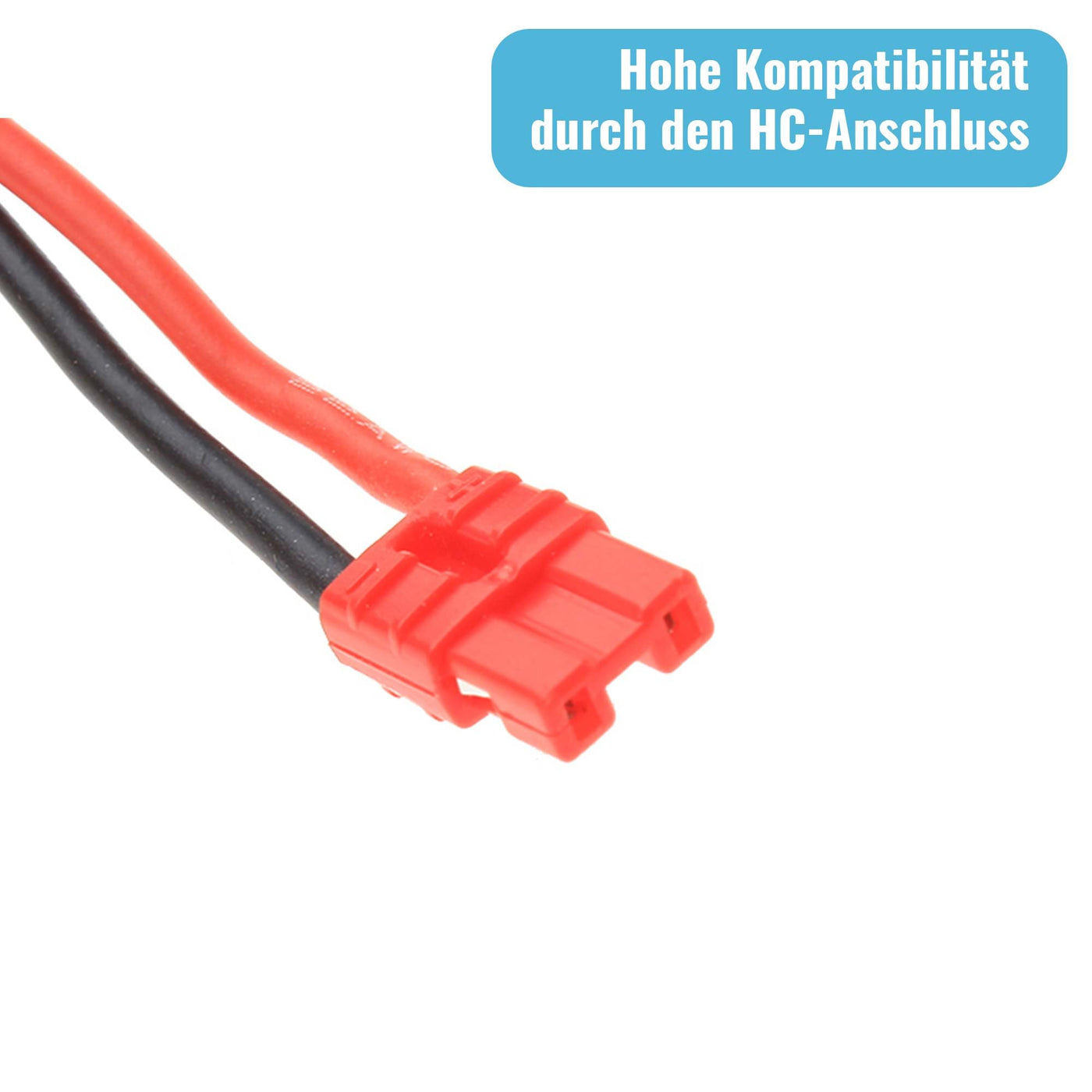 3.7V 1200-mAh 1S Li-Po Akku Syma HC Stecker u. MX2.0 2P Molex Adapter, Lithium-Polymer Batterie, Kompatibel mit X5HC X5HW X5SW X5SC-1, RC Quadcopter, Drohne, Auto, Hubschrauber, Spielzeug, Beleuchtung