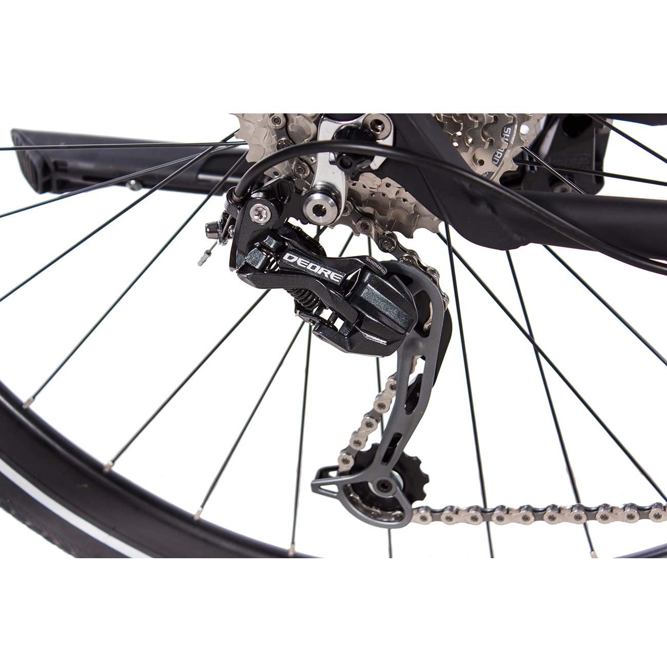 Airtracks Herren Trekking Fahrrad 28 Zoll Trekkingbike TR.2855 Trekkingrad City Bike Shimano Deore 27 Gang M592 Kettenschaltung Nabendynamo Herren - 56cm Körpergröße 175-185cm