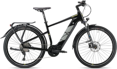 HEPHA E-Bike Trekking 7 Long Range LTD, 80Nm Mittelmotor (Upgrade AUF 100NM) Pedelec, Elektrofahrrad 708Wh Akku (bis zu 200KM), 10-Gang, APP, Unisex, 27,5 Zoll(Highstep, Schwarz, L-52cm)
