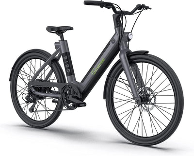 SachsenRAD xBird Urban City-Bike C6F Connect Mit Diebstahlschutz APP | Modernes Design E-Bike Elektrofahrrad mit Integriertes LCD Display und StVZO-zugelassene LED-Leuchten für 150-180CM