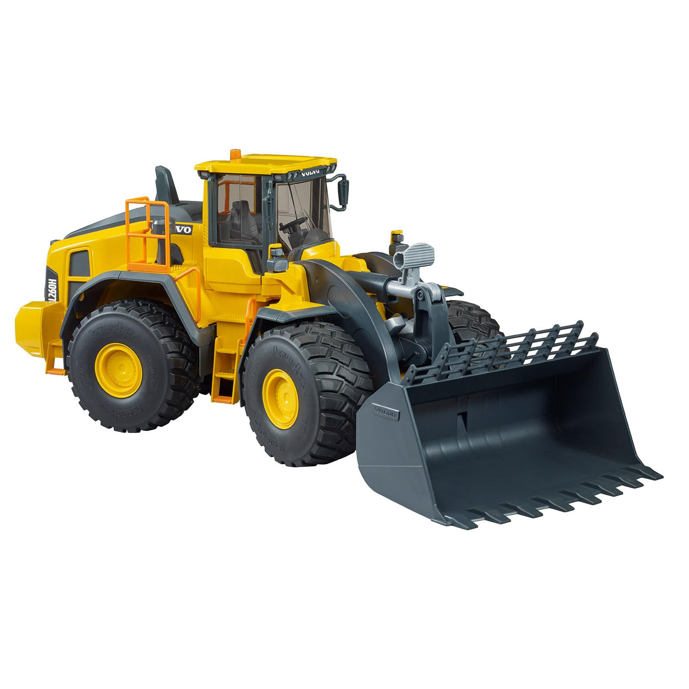bruder 02458 - Volvo Radlader L260H - 1:16 Baufahrzeug Baustelle Baumaschine Lader Bagger Spielzeug