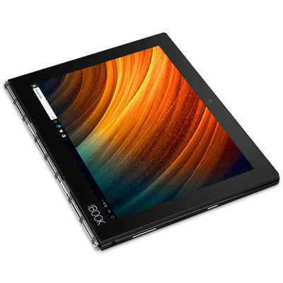 Lenovo 2-in-1 Tablet mit Tastatur - Yoga Book YB1-X91F | 10,1 Zoll Full HD Touchscreen Display | Intel QuadCore CPU | Windows【 64 GB Speicher 】 microHDMI Kamera WLAN Bluetooth GPS (Generalüberholt)