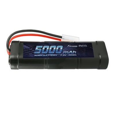 Gens ace 7,2V RC Batterie NiMH Akku 6S 5000mAh 50C mit TMY Stecker für LKW RC Auto Flugzeug Hubschrauber Boot LKW Auto