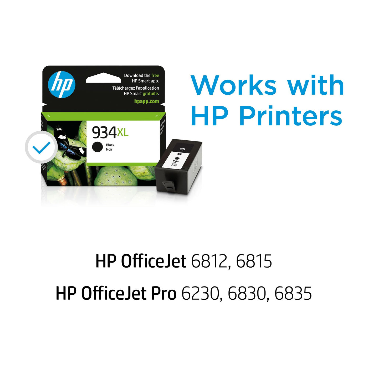HP 934XL (C2P23AN) Original Druckerpatrone Schwarz mit hoher Reichweite für HP Officejet Pro 6230, Officejet 68xx, Officejet Pro 68xx
